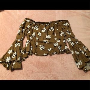 Off the shoulder top